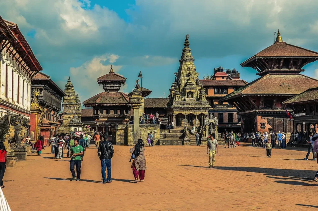 Temples of Bhaktapur Durbar Square, Nepal